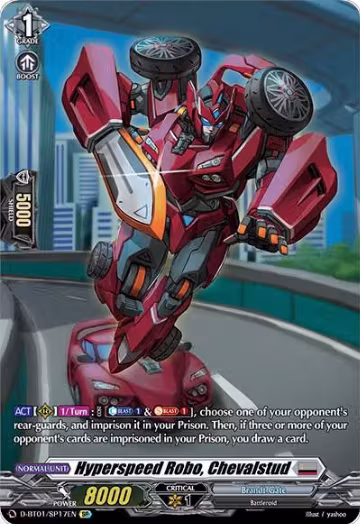 Hyperspeed Robo, Chevalstud (SP) (D-BT01/SP17EN), D-BT01: Genesis of the Five Greats — Vanguard card price