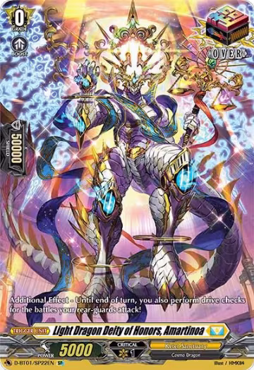 Light Dragon Deity of Honors, Amartinoa (SP) (D-BT01/SP22EN), D-BT01: Genesis of the Five Greats — Vanguard card price