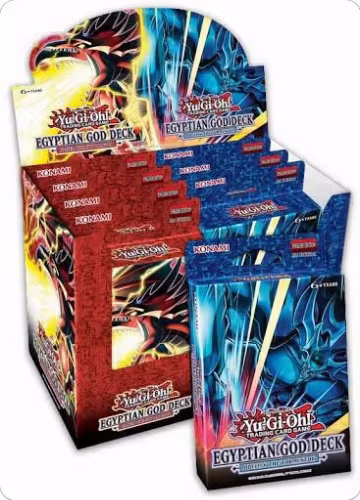 Egyptian God Deck Display - Slifer the Sky Dragon & Obelisk the Tormentor [1st Edition], Egyptian God Deck: Slifer the Sky Dragon — Yu-Gi-Oh! sealed product price