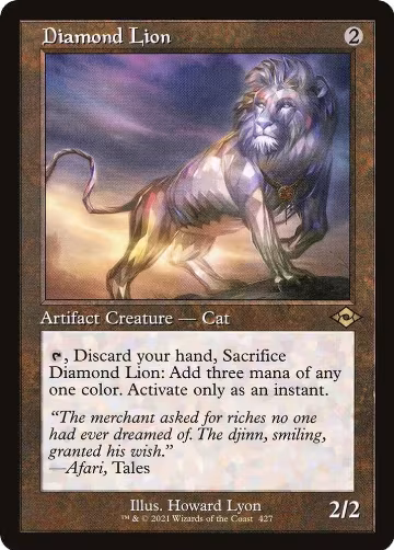 Diamond Lion (Retro Frame) (427), Modern Horizons 2 — Magic card price