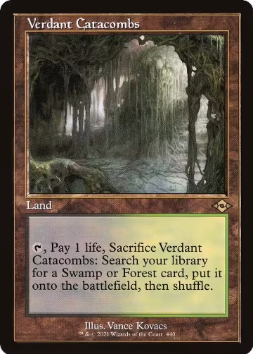 Verdant Catacombs (Retro Frame) (440), Modern Horizons 2 — Magic card price