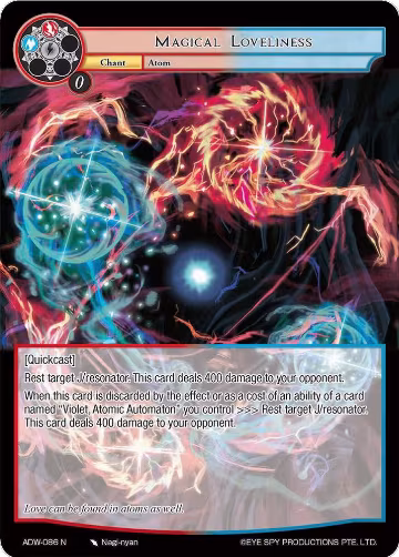 Magical Loveliness (ADW-086), Assault into the Demonic World — Force of Will card price