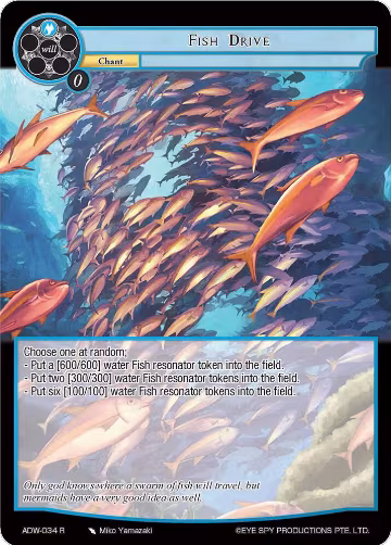 Fish Drive (ADW-034), Assault into the Demonic World — Force of Will card price