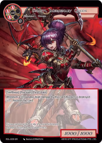Shakti, Mercenary Queen (ROL-009), Rebirth of Legend — Force of Will card price