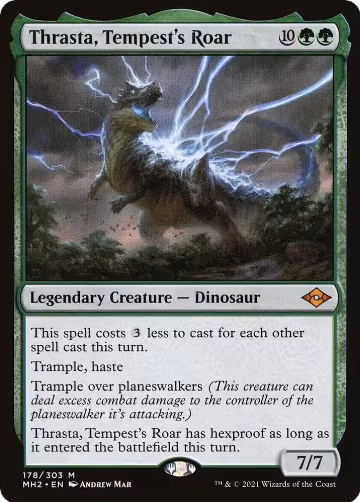 Thrasta, Tempest's Roar (178), Modern Horizons 2 — Magic card price