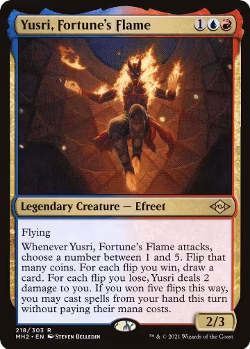 Yusri, Fortune's Flame (218), Modern Horizons 2 — Magic card price