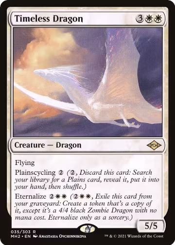 Timeless Dragon (35), Modern Horizons 2 — Magic card price