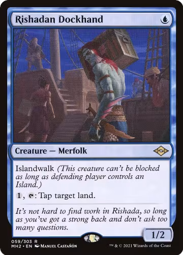 Rishadan Dockhand (59), Modern Horizons 2 — Magic card price