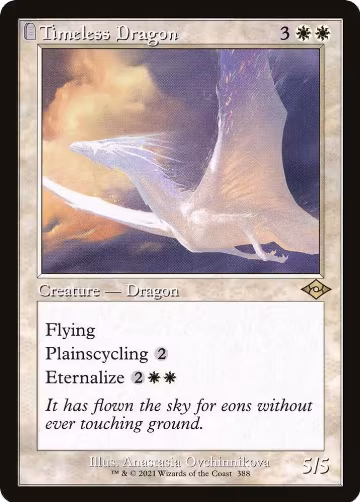 Timeless Dragon (Retro Frame) (388), Modern Horizons 2 — Magic card price