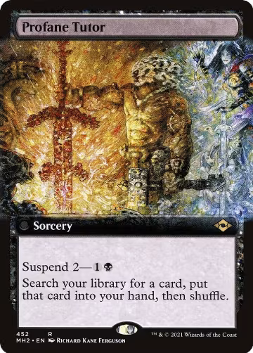 Profane Tutor (Extended Art) (452), Modern Horizons 2 — Magic card price