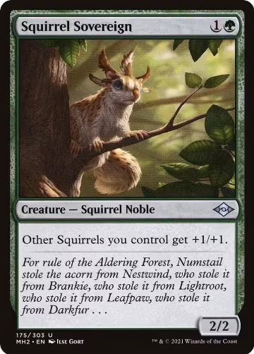 Squirrel Sovereign (175), Modern Horizons 2 — Magic card price