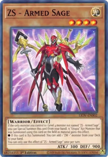 ZS - Armed Sage (LIOV-EN002), Lightning Overdrive — Yu-Gi-Oh! card price
