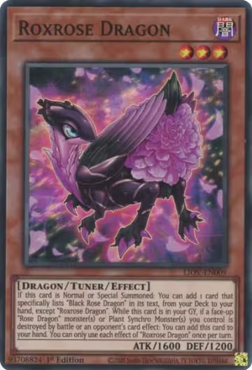 Roxrose Dragon (LIOV-EN009), Lightning Overdrive — Yu-Gi-Oh! card price