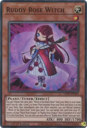 Ruddy Rose Witch (LIOV-EN010), Lightning Overdrive — Yu-Gi-Oh! card price