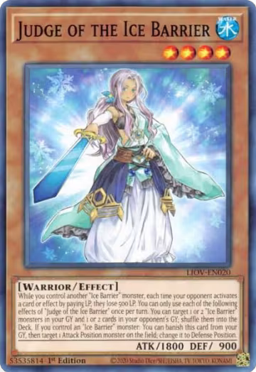 Judge of the Ice Barrier (LIOV-EN020), Lightning Overdrive — Yu-Gi-Oh! card price