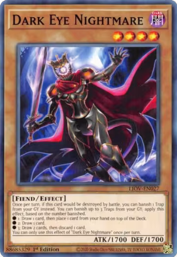 Dark Eye Nightmare (LIOV-EN027), Lightning Overdrive — Yu-Gi-Oh! card price