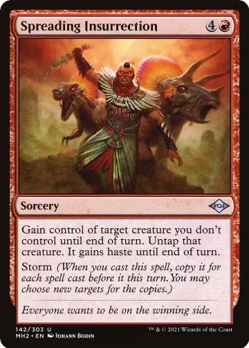 Spreading Insurrection (142), Modern Horizons 2 — Magic card price