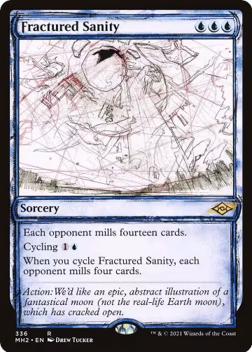 Fractured Sanity (Showcase) (336), Modern Horizons 2 — Magic card price