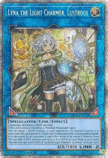 Lyna the Light Charmer, Lustrous (Starlight Rare) (LIOV-EN049) — card price