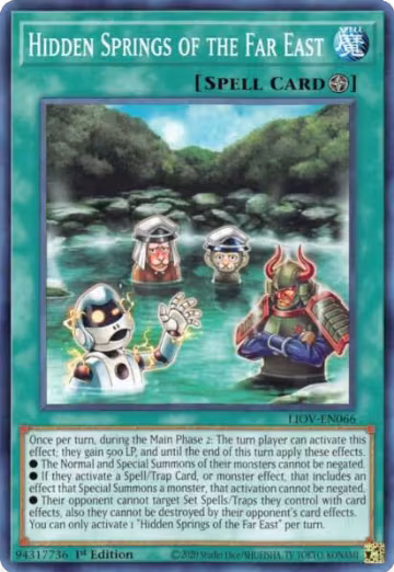 Hidden Springs of the Far East (LIOV-EN066), Lightning Overdrive — Yu-Gi-Oh! card price