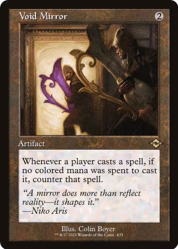 Void Mirror (Retro Frame) (435), Modern Horizons 2 — Magic card price