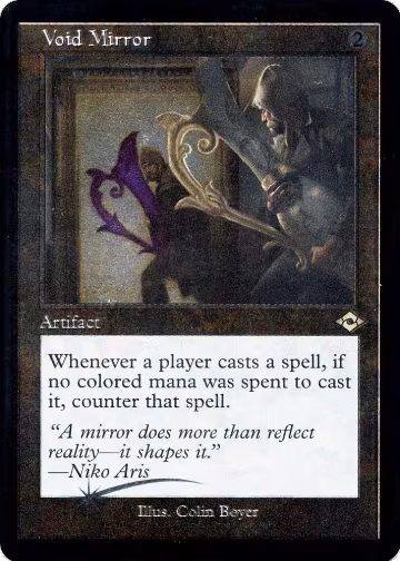 Void Mirror (Retro Frame) (Foil Etched) (435), Modern Horizons 2 — Magic card price