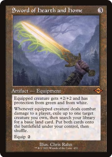 Sword of Hearth and Home (Retro Frame) (433), Modern Horizons 2 — Magic card price