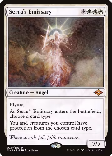 Serra's Emissary (30), Modern Horizons 2 — Magic card price