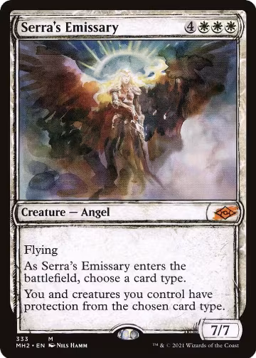 Serra's Emissary (Showcase) (333), Modern Horizons 2 — Magic card price