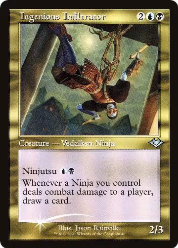 Ingenious Infiltrator (Retro Frame) (28), Modern Horizons — Magic card price