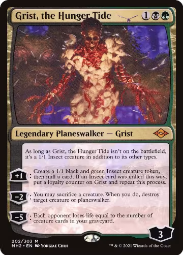Grist, the Hunger Tide (202), Modern Horizons 2 — Magic card price
