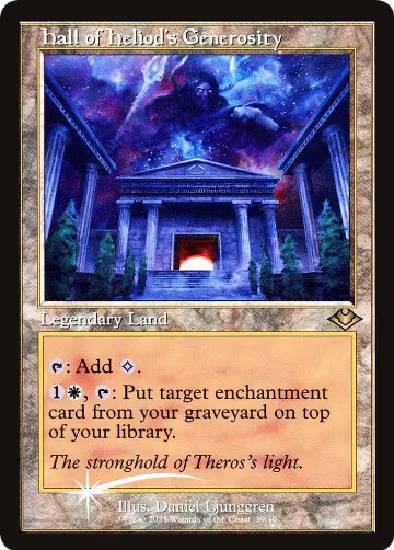 Hall of Heliod's Generosity (Retro Frame) (39), Modern Horizons — Magic card price