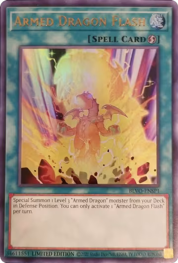 Armed Dragon Flash (BLVO-ENSP1) (BLVO-ENSP1), Blazing Vortex — Yu-Gi-Oh! card price