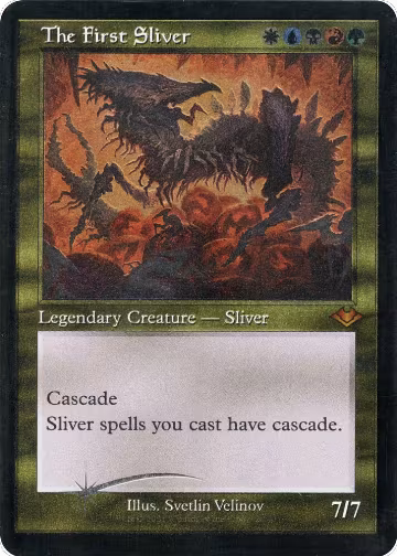 The First Sliver (Retro Frame) (Foil Etched) (26), Modern Horizons — Magic card price