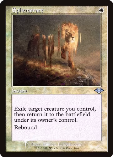 Ephemerate (Retro Frame) (1), Modern Horizons — Magic card price