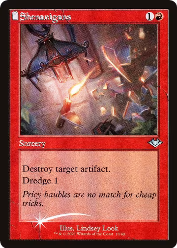 Shenanigans (Retro Frame) (18), Modern Horizons — Magic card price