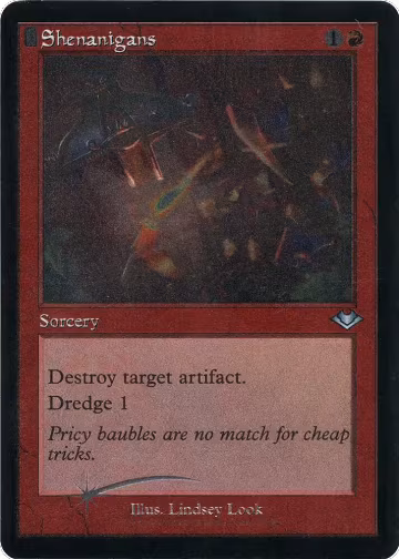 Shenanigans (Retro Frame) (Foil Etched) (18), Modern Horizons — Magic card price