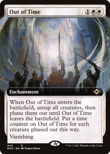 Out of Time (Extended Art) (442), Modern Horizons 2 — Magic card price
