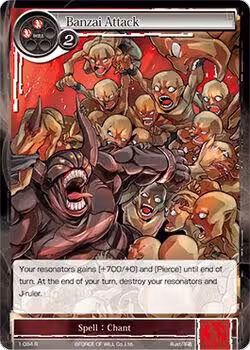 Banzai Attack (1-084), The Dawn of Valhalla — Force of Will card price