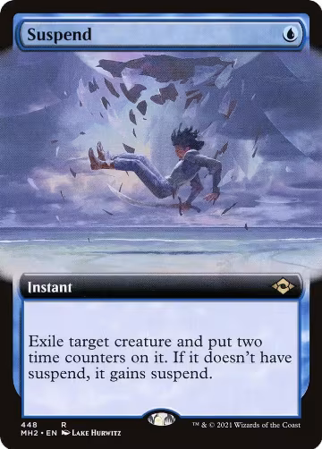 Suspend (Extended Art) (448), Modern Horizons 2 — Magic card price