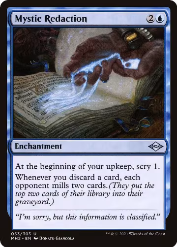 Mystic Redaction (53), Modern Horizons 2 — Magic card price