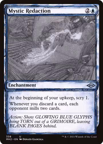 Mystic Redaction (Showcase) (338), Modern Horizons 2 — Magic card price