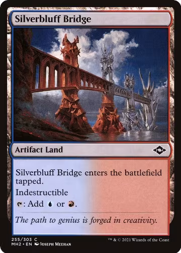 Silverbluff Bridge (255), Modern Horizons 2 — Magic card price