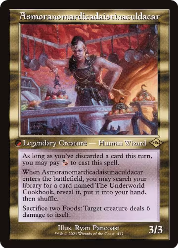 Asmoranomardicadaistinaculdacar (Retro Frame) (417), Modern Horizons 2 — Magic card price