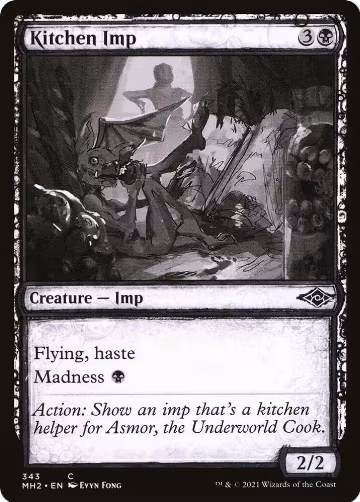 Kitchen Imp (Showcase) (343), Modern Horizons 2 — Magic card price