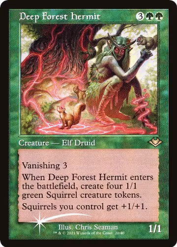 Deep Forest Hermit (Retro Frame) (20), Modern Horizons — Magic card price