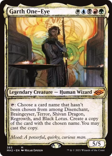 Garth One-Eye (Showcase) (365), Modern Horizons 2 — Magic card price