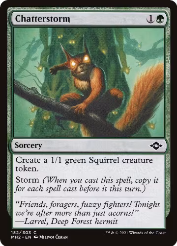 Chatterstorm (152), Modern Horizons 2 — Magic card price