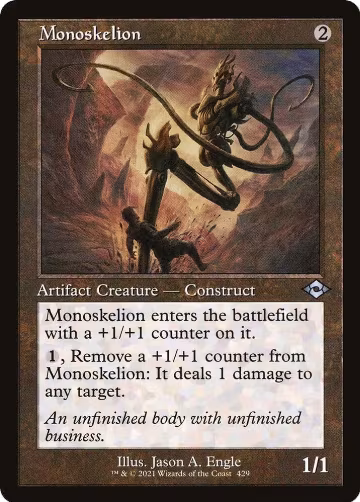 Monoskelion (Retro Frame) (429), Modern Horizons 2 — Magic card price