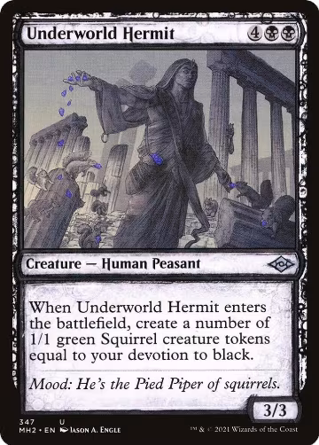 Underworld Hermit (Showcase) (347), Modern Horizons 2 — Magic card price